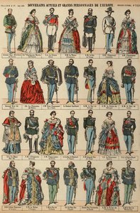 European royalty by French School