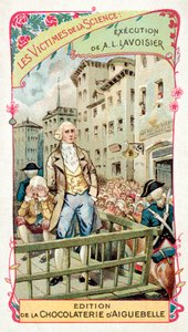 Execution of Antoine Lavoisier, 1794 by French School
