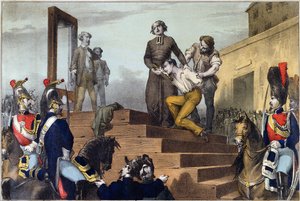 Execution of Jean-Baptiste Troppmann (1848-1970) 19th January 1870, c.1870 by French School
