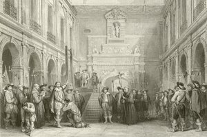 Execution of Montmorenci in the Court of the Hotel de Ville, Toulouse, 30 October 1632