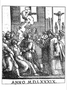 Exorcising Scene in 1589