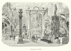 Exhibition of 1855 by French School