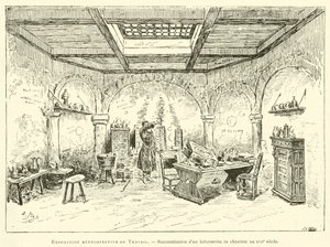 Retrospective Exhibition of Work, Reconstruction of a Chemist
