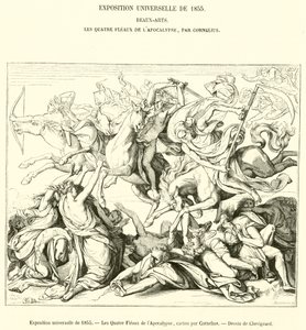 Universal Exposition of 1855, The Four Horsemen of the Apocalypse by French School
