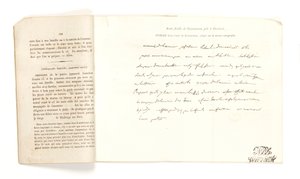 Extract from a letter from Bonaparte, from 