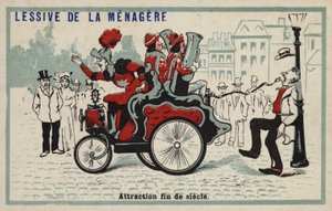 Extracting a tooth Fin de Siècle style by French School