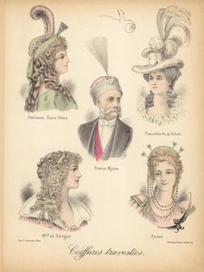 Extraordinary Hairstyles by French School