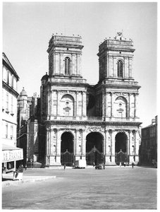 Facade of the Cathedral Sainte-Marie