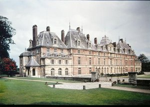Facade of the Chateau d