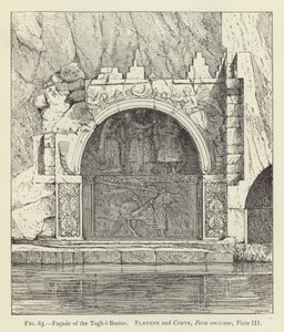 Facade of the Tagh-i-Bostan