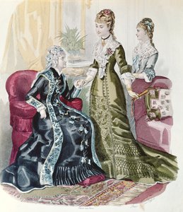 Fashion of the Second Empire, from La Mode Illustrée
