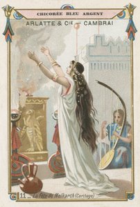 Festival of Melqart, Ancient Carthage by French School