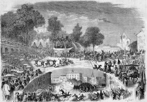 Festivities of the Tarasque in the Streets of Tarascon (Bouches-du-Rhone). by French School