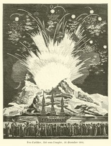 Fireworks, fired under the Empire, December 16, 1804