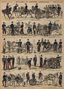 Field Artillery of the French Army by French School