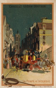 Fire engine by French School