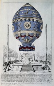 First Human Flight of Pilâtre de Rozier on 21 November 1783