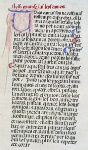 First page of the manuscript of the Lois d