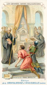 Foundation of the Benedictine Order, 529