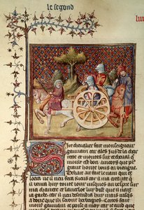Lancelot, the Knight of the Cart by French School
