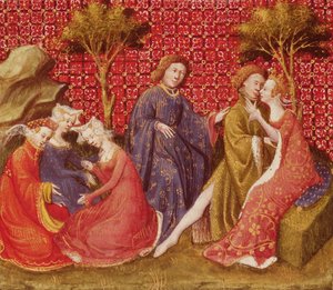 How Lancelot kissed Guinevere for the first time