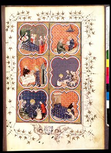 Six Scenes from the Life of Saint Louis, from the Grandes Chroniques de France by French School