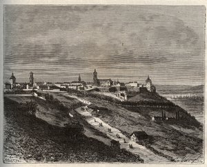 France, Champagne-Ardenne, Haute-Marne (52), Langres - engraving in 