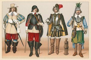 France XVI-XVIIth Cent Costume