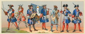 France XVII-XVIIIth Century Costume by French School