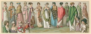 France XVIIIth-XIXth Cent Costume by French School