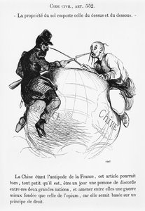 France and China, Caricature from the Musee Philippon