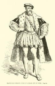 Francis de Lorraine, Duke of Aumale and of Guise by French School