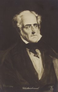 Francois-Rene de Chateaubriand, French writer, politician and historian by French School