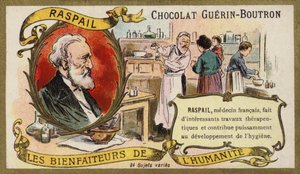 Francois-Vincent Raspail, French physician by French School