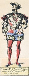 Francis I, 58th King of France, ascended the throne in 1515, died in 1547 by French School