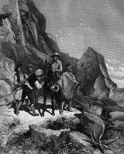 Francois Arago (1786 - 1853) in 1806 went to Spain to complete the measure of the Meridian and one evening he was docked by four bandits