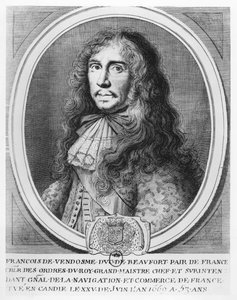 François de Bourbon, Duke of Beaufort by French School