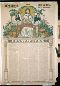 French Republic, Constitution of 1848 by French School