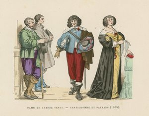 French costumes, 17th Century