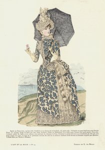 French Fashion Plate, 1885-86