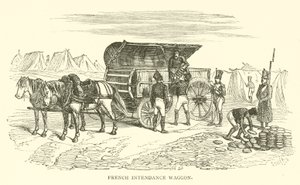 French Intendance Waggon by French School
