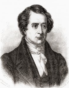 French Mathematician Dominique Francois Jean Arago, aka Francois Arago, from Les Merveilles de la Science, pub.1870 by French School