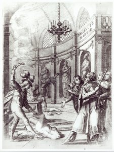 Frontispiece for Polyeucte by Pierre Corneille Published in 1643
