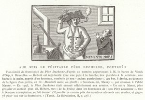 Frontispiece of Le Pere Duchesne, 1790s