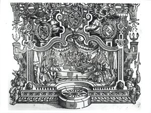 Frontispiece of the Messes by Roland de Lassus by French School