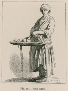 Fruit-Seller by French School