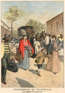 Fugitives from Ladysmith by French School