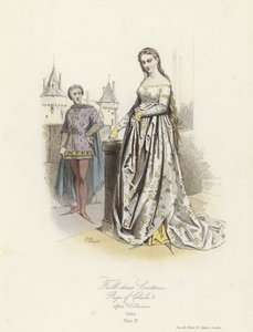 Full Dress Costume of the Reign of Charles V of France