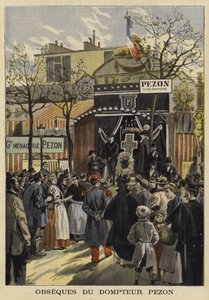 Funeral of French Animal Trainer Jean-Baptiste Pezon, Paris, 1897