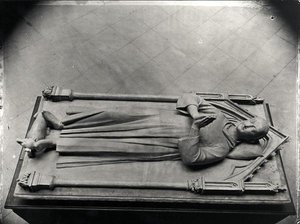 Funeral statue of Louis de France, oldest son of Saint Louis, from Royaumont Abbey by French School